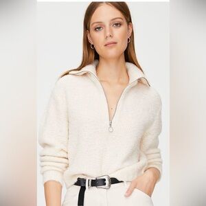 Wilfred Free Women's Gwyneth Alpaca blend crop sweater